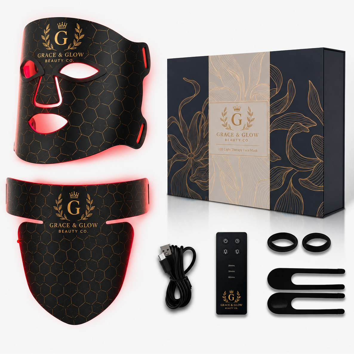 Grace and Glow ™  Infrared Therapy Mask