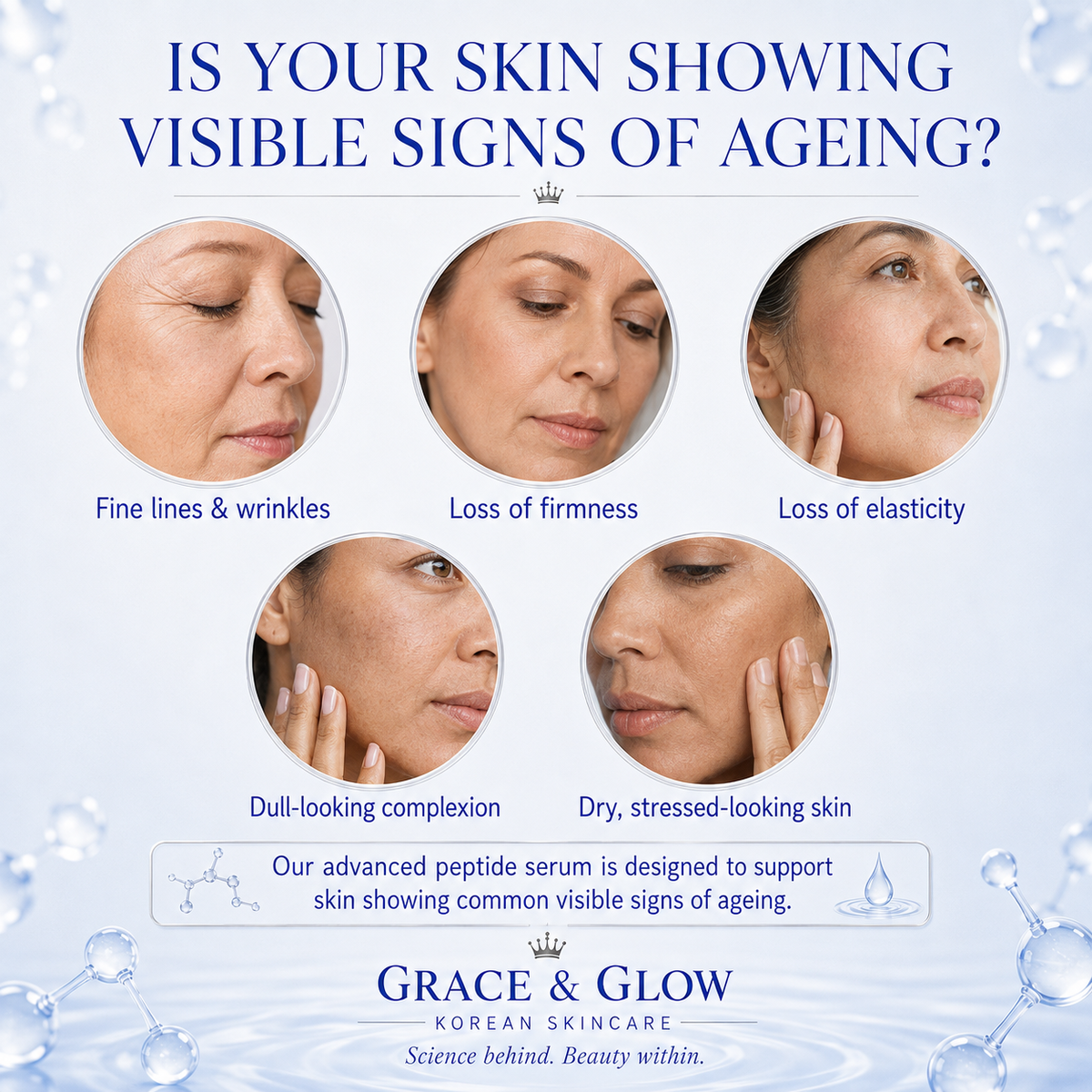 Grace & Glow™ GHK-Cu Copper Renewal Serum.